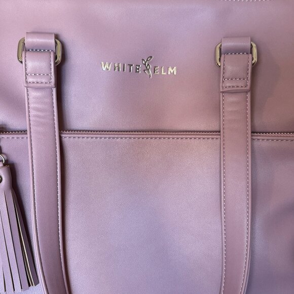 White Elm Gemini Tote Backpack Spring 25 Heather Purple - Picture 4 of 6